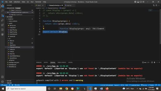 Reacts Tutorial - 5 - functional component 2022 #reactjs #javascript #es6 #remix смотреть онлайн