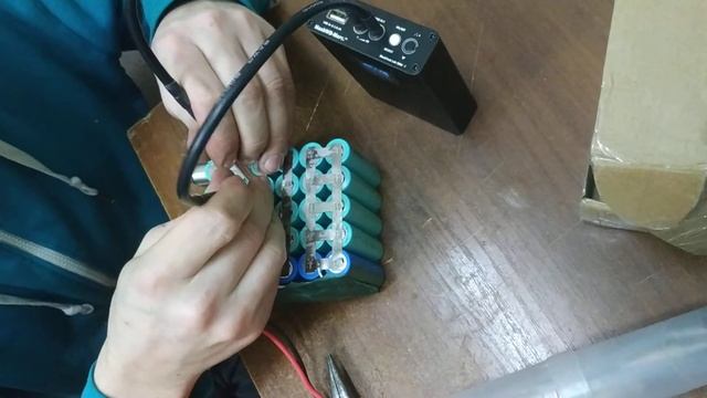 контактная сварка 18650. восстановление сборки для буксировщика смотреть онлайн