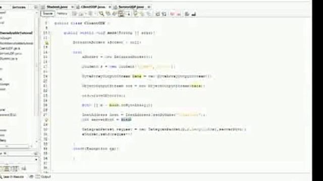 JAVA Programming Tutorial Serialization EASY part 3The Server смотреть онлайн