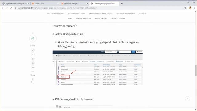 Cara Mengatasi Gagal Login WordPress Karena Fitur User Login Authentication смотреть онлайн