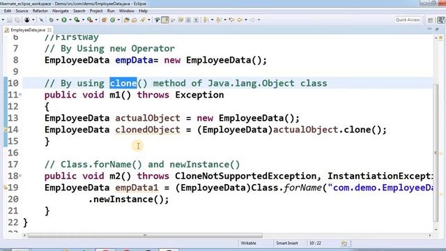 Different Ways to Create Objects in JAVA смотреть онлайн