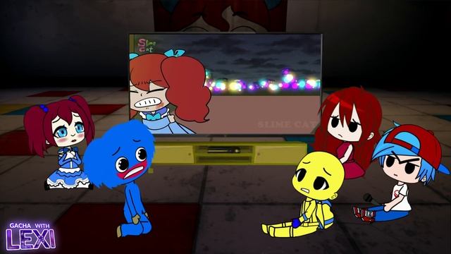 FNF Characters & Huggy Wuggy React to Poppy Playtime Memes Part 3 | Killy Willy смотреть онлайн