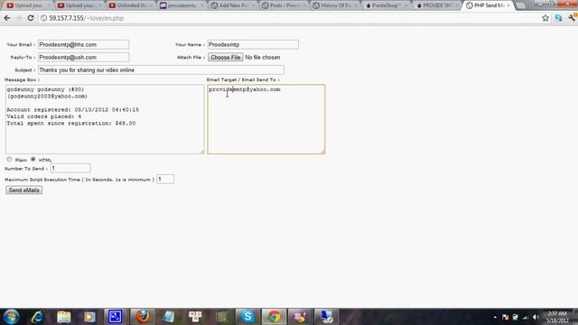 Unlimited PHP MAILER смотреть онлайн