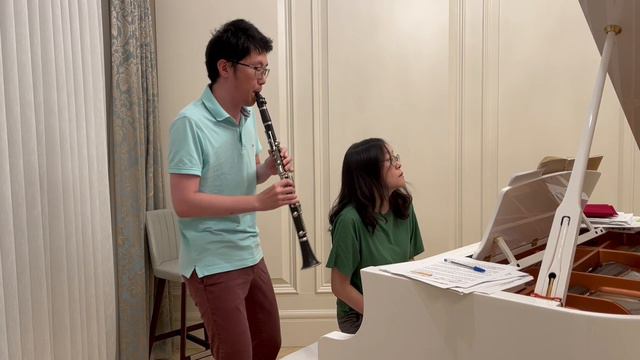 Chopin Polonaise in B flat major - Clarinet and Piano смотреть онлайн