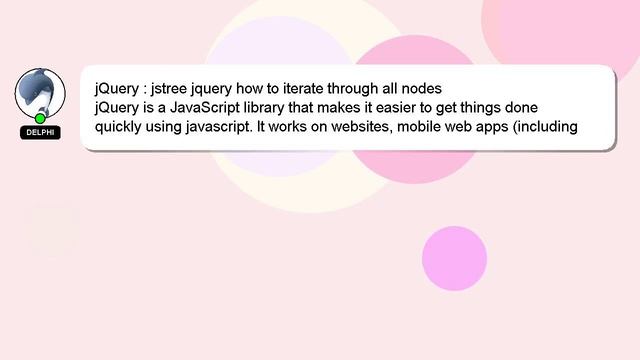 jQuery : jstree jquery how to iterate through all nodes смотреть онлайн