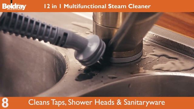 Beldray 12 in 1 Multi Function Steam Cleaner смотреть онлайн
