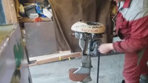 лодочный мотор стрела 5 после зимы