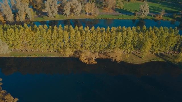Парк Победы на Рассвете | 4K DJI Mavic | Аэросъёмка Санкт-Петербург смотреть онлайн