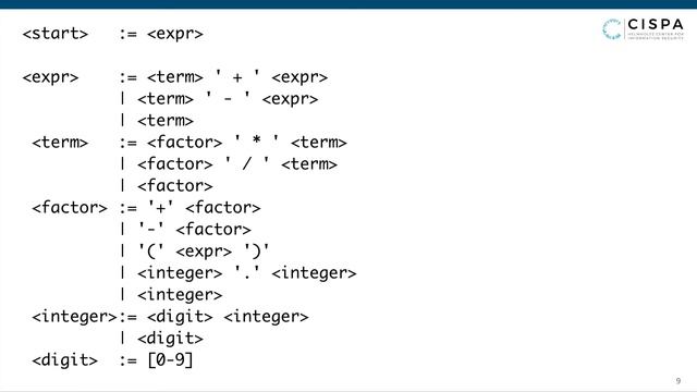 Mining Input Grammars from Dynamic Control Flow (Teaser, ESEC/FSE 2020) смотреть онлайн