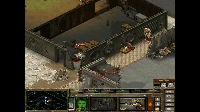 Let's play Fallout Tactics Episode 36: Heavy weapons & Tactics. смотреть онлайн