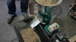 Гранулятор ZLSP-150. Гранулирование опилок. Агростарт