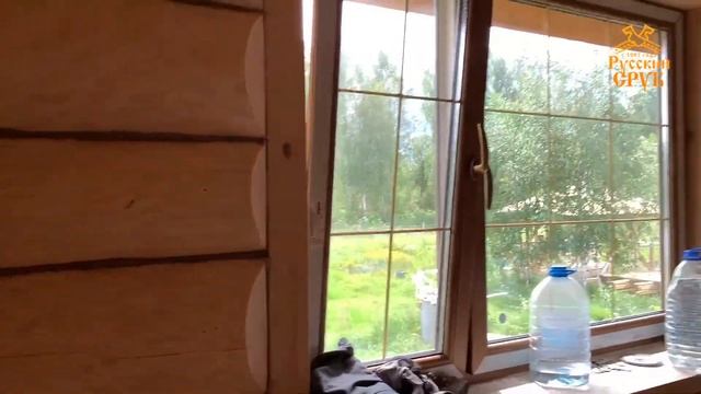 Новенький дом 8х8 в чашу на отделке смотреть онлайн