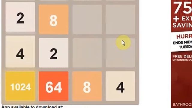 Most Addicting Game Ever? 2048 Game Completed. смотреть онлайн