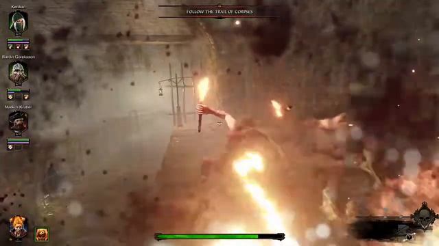 Warhammer Vermintide 2 Follow Trail of Corpses Defeat Spawn of Chaos Pyromancy смотреть онлайн