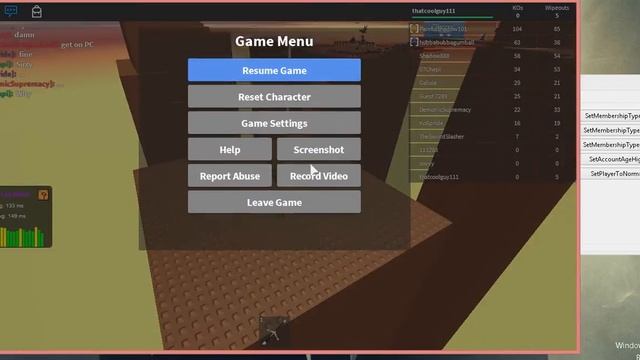 Roblox Character v1.0 Exploit preview смотреть онлайн