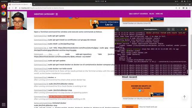 How To Install Docker on Ubuntu Linux OS смотреть онлайн