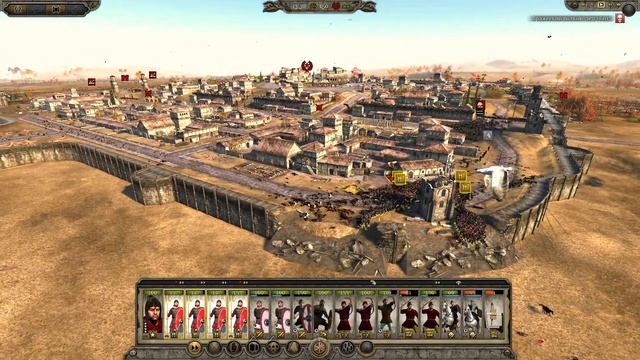 З.Р.И. прохождение Total War Attila с модом Bellum Civile. Легенда. #9 смотреть онлайн