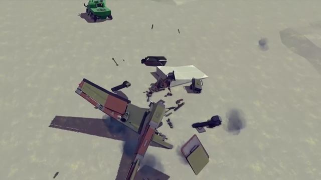 Satisfying Destruction Madness! #7 Feat. Dual B-52 Carpet Bombing | Besiege смотреть онлайн
