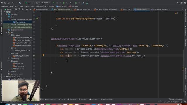 Part 2 - BMI Calculator using Relative Layout| Master Android Using kotlin смотреть онлайн