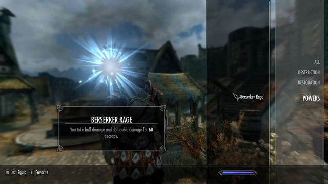 #Skyrim Orc Hired Muscle brawls in the Bannered Mare смотреть онлайн