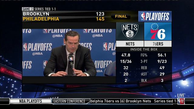 Kenny Atkinson Postgame Interview | 76ers vs Nets Game 2 | April 15, 2019 смотреть онлайн