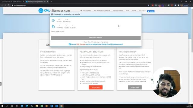 Como criar um Robots.TXT e um Sitemap.XML para o site ser rastreado pelo robô do Google смотреть онлайн