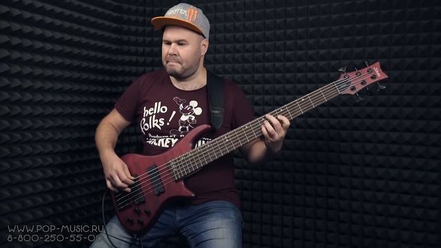 Бас гитара 6 струн SCHECTER STILETTO CUSTOM 6 VRS смотреть онлайн
