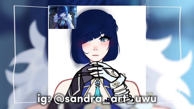 Yelan, Genshin Impact [speedpaint] смотреть онлайн