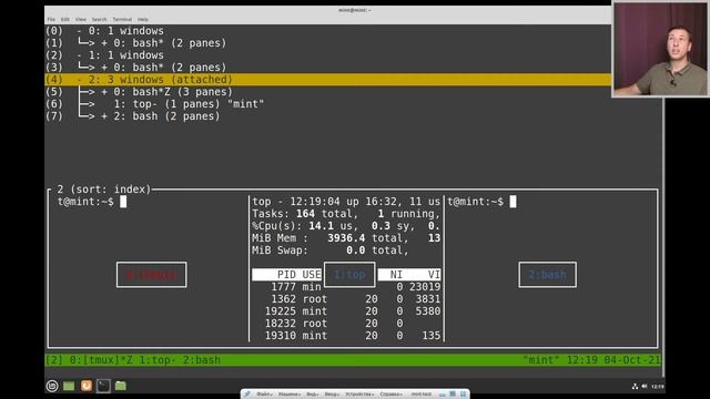 LX2.2 Tmux смотреть онлайн