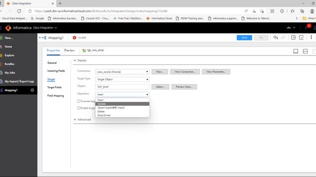 3.01 Mapping to load data from flat file to oracle table смотреть онлайн