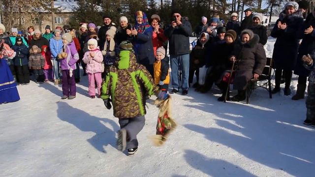 МАСЛЕНИЦА 2017 в п. Агролес, 25.02.2017г. смотреть онлайн