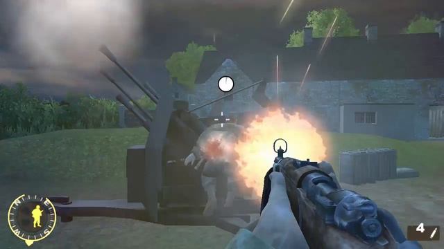 Brothers in Arms: Road to Hill 30. Немецкие орудия. (no voice) смотреть онлайн