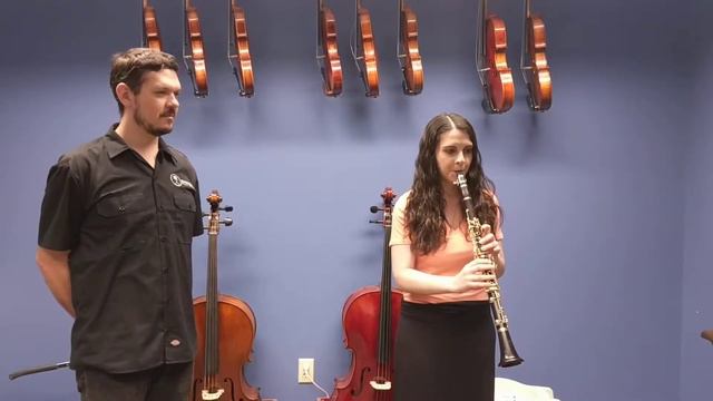 Yamaha Custom G Series Clarinet Demo with David French Music смотреть онлайн