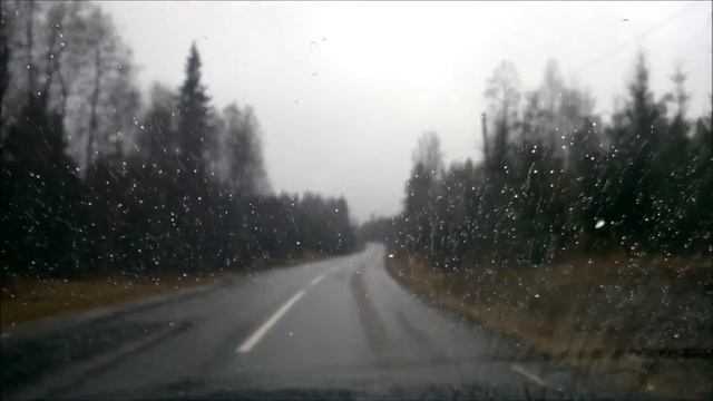Windsshield Rain Repellent - Biltema Rain X a rainy day. смотреть онлайн