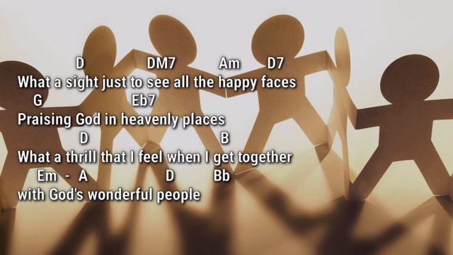 God's Wonderful People (Heritage Singers) | Piano Accompaniment with Chords by Kezia смотреть онлайн
