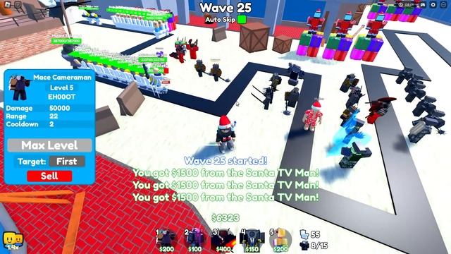 Я ИСПОЛЬЗОВАЛ ТОЛЬКО ЮНИТОВ С БЛИЖНИМ БОЕМ В ТУАЛЕТ ТАВЕР ДЕФЕНС! TOILET TOWER DEFENSE ROBLOX смотреть онлайн