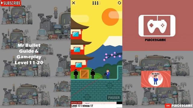 Mr Bullet Level 11 20 gameplay classic смотреть онлайн