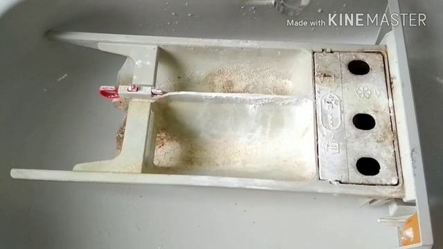 Чистка лотка для порошка или бункера от стиральной машины Миеле смотреть онлайн