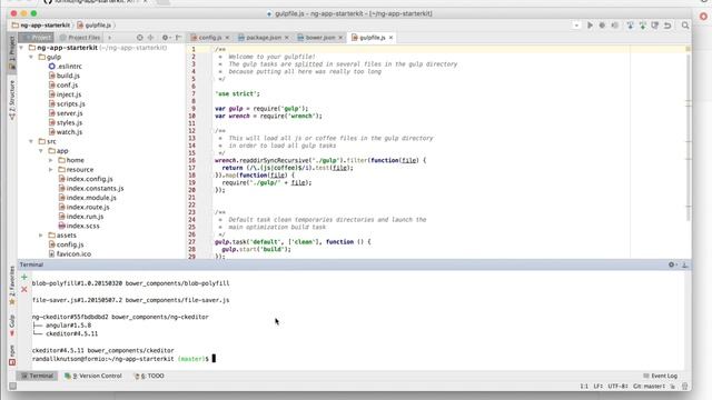2. Angular Starterkit смотреть онлайн