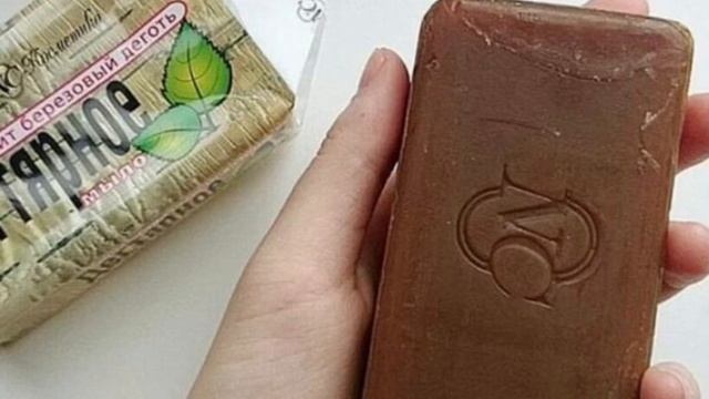 Дегтярное мыло против прыщей