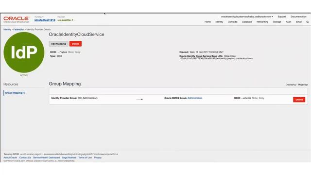 Oracle Cloud Infrastructure Service: Editing Group Mappings смотреть онлайн