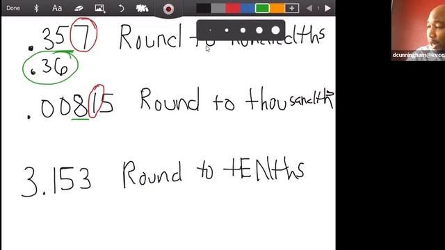 Decimal: place values and rounding смотреть онлайн