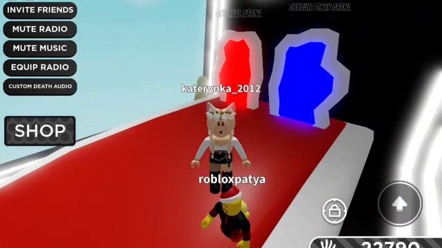 Играю с fly voron бейджеки в Slap Battles 2часть смотреть онлайн