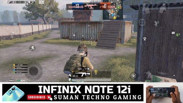Infinix Note 12i PUBG Test High Settings & Heating Test смотреть онлайн