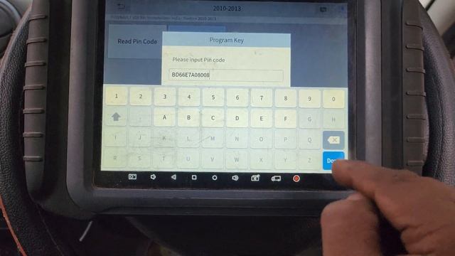 Renault Duster id 46 key programming by X pad Elite смотреть онлайн
