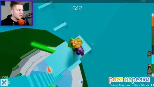 ПОЗЗИ упал с большой высоты | роблокс нарезки смотреть онлайн