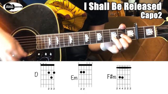 I Shall Be Released The Band Guitar Chords Bob Dylan ver2.0 смотреть онлайн