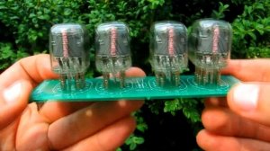 Ламповые часы на газоразрядных индикаторах ИН-12 от "БелЧип" с RGB подсветкой