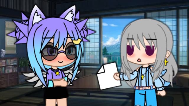 Meme: Тупой как этот лист •Gacha Club• смотреть онлайн