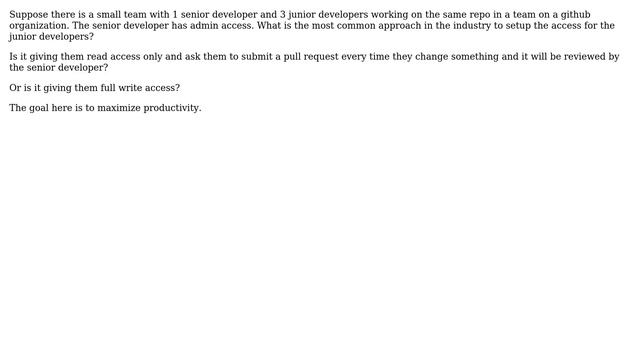 Software Engineering: git workflow: read access + pull request or write access? смотреть онлайн